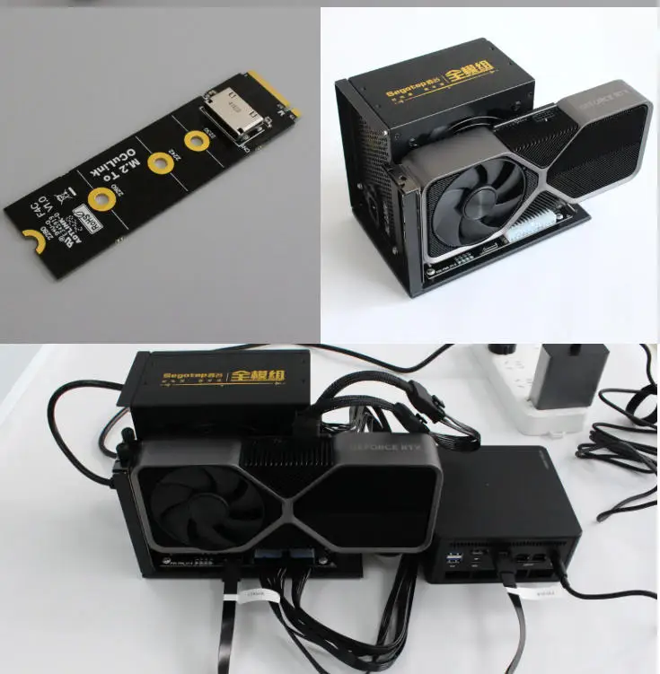 Oculink Egpu Mini Pc - Per M.2 NVMe A SFF8612 Oculink