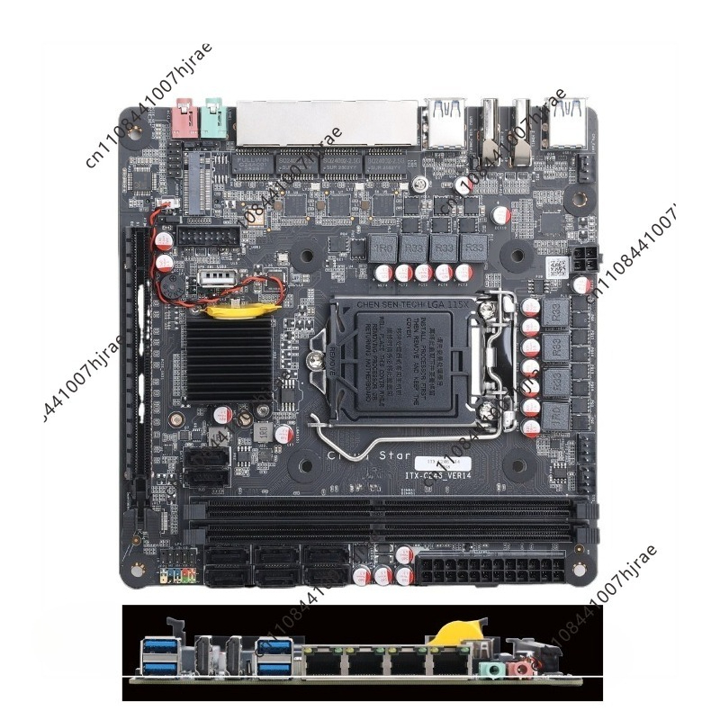 Nas Motherboard 8 Sata Mini Itx - Scheda Madre Mini ITX C246 NAS