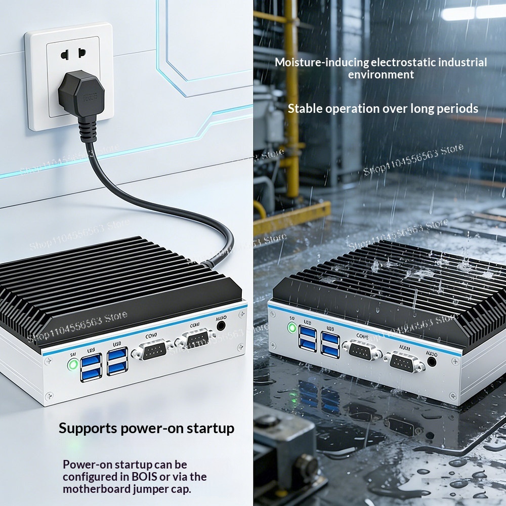 Mini PC Industriale N100 Quad  - Fanless Industrial Pc Rs485 Core I7 recensione e prezzo