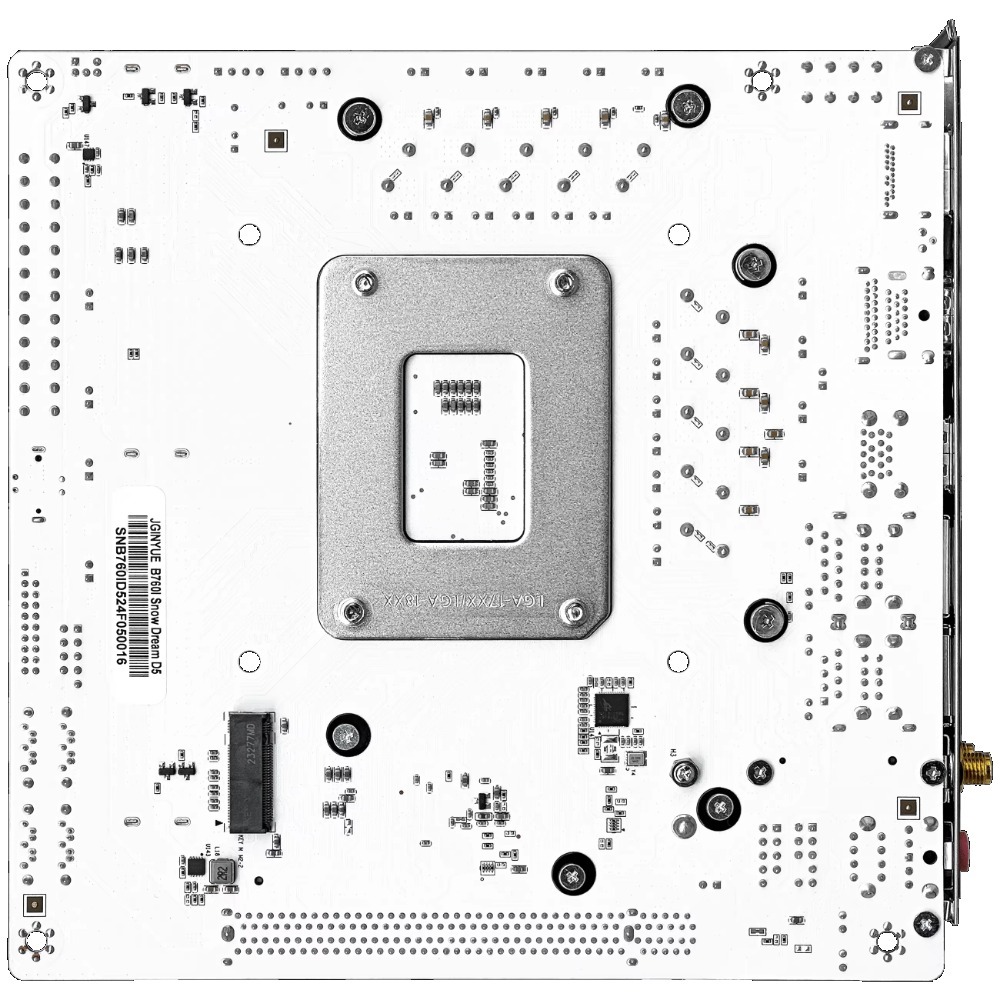 JGINYUE B760i-Snow Dream Sched - Lga1700 Itx Motherboard Ddr5 recensione e prezzo