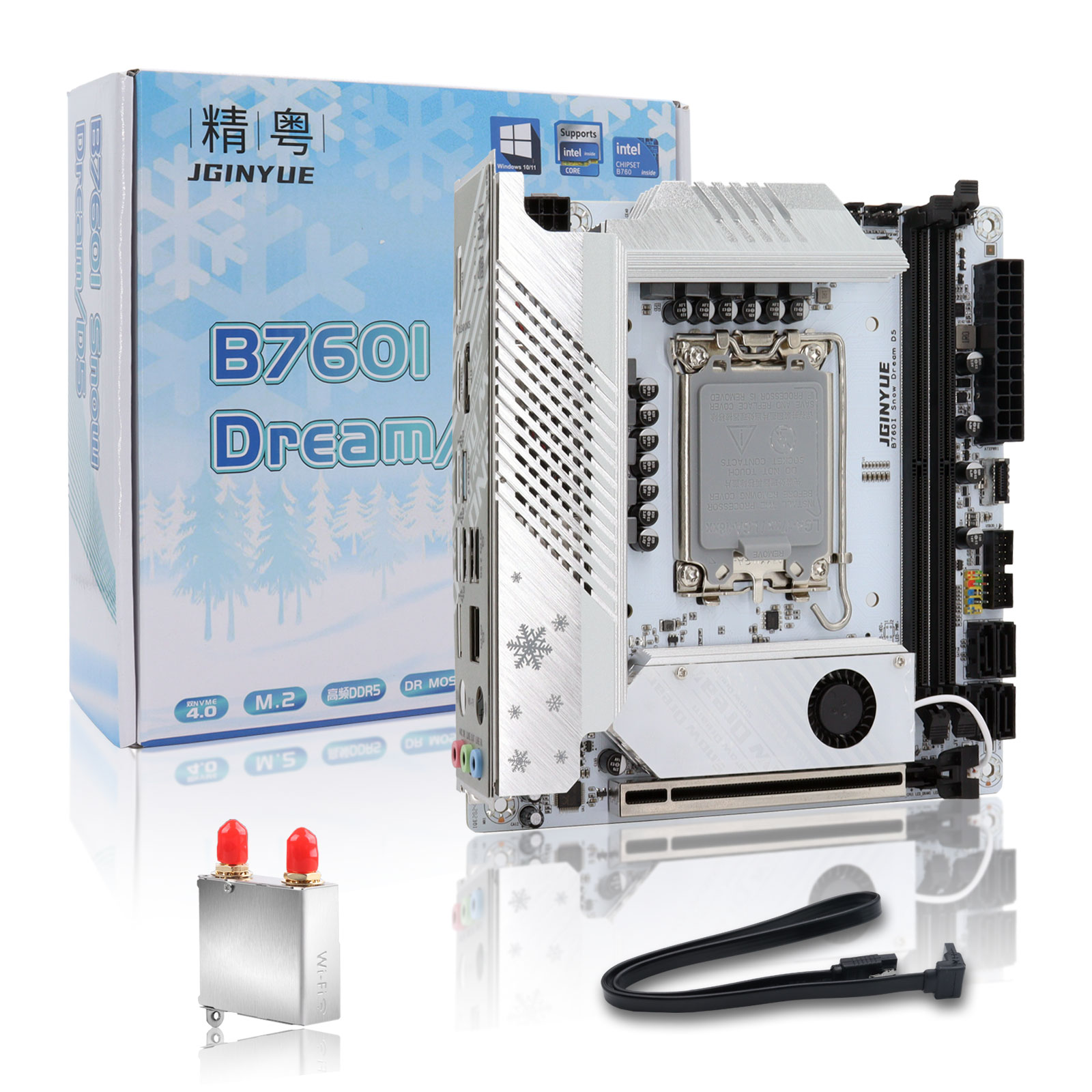 JGINYUE B760i ddr5 mini itx Sc - Lga1700 Itx Motherboard Ddr5 recensione e prezzo