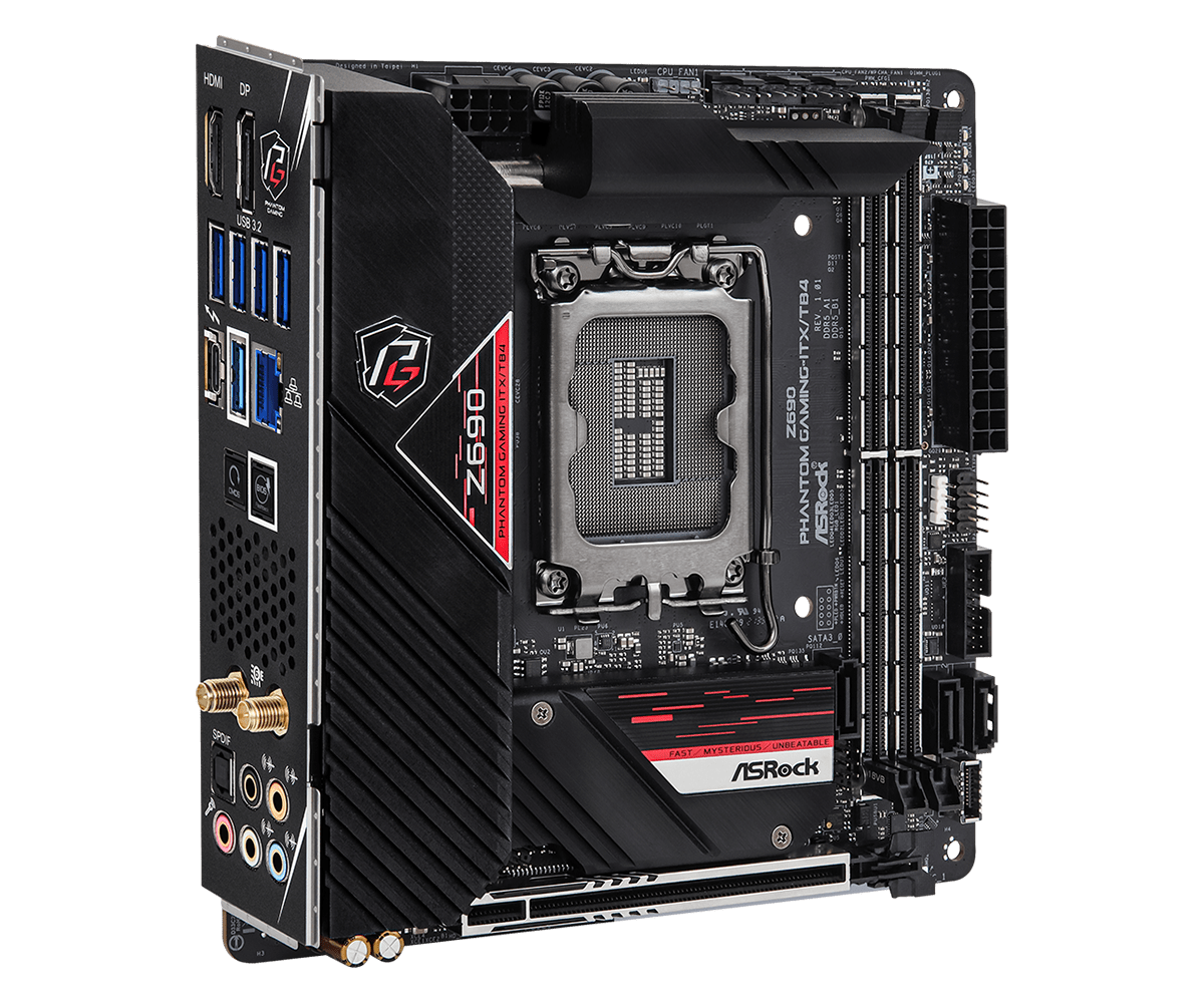 ASROCK Z690 Phantom Gaming-ITX - Lga1700 Itx Motherboard Ddr5 recensione e prezzo